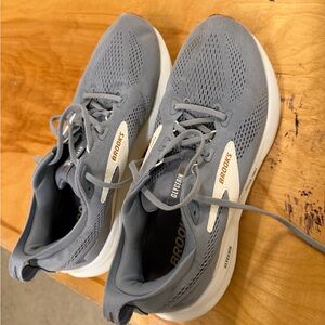 Brooks Gray Athletic Running Shoes